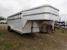 1993 Kiefer Built Gooseneck Livestock Trailer