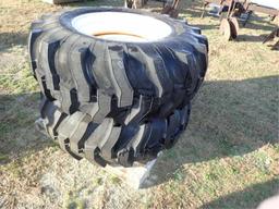 Pallet - 2 Tires 17.5x24 & Rims