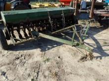 John Deere Van Burnt Grain Drill 17 Drops