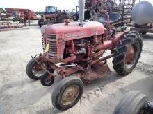 Farmall Cub Tractor With Woods Belly Mower
