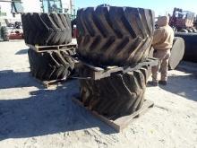 (1) Primex and (1) Goodyear Floatation Tire