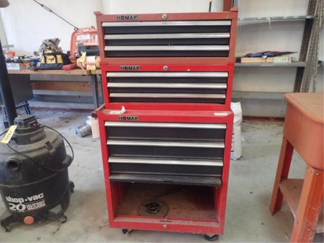 Homak Metal Rolling Tool Chest