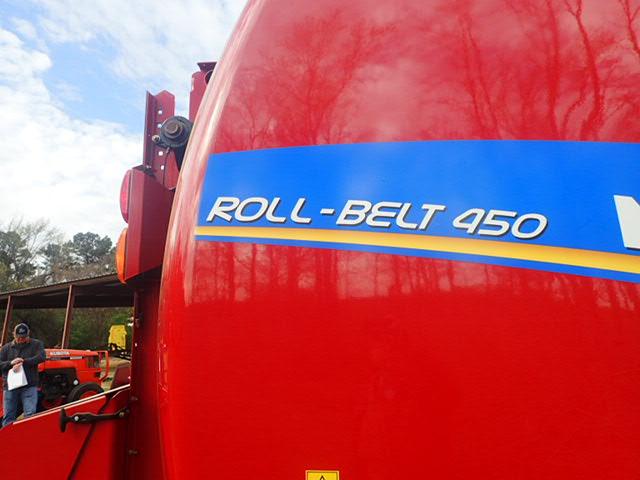 New Holland Roll Belt 450 Net Wrap