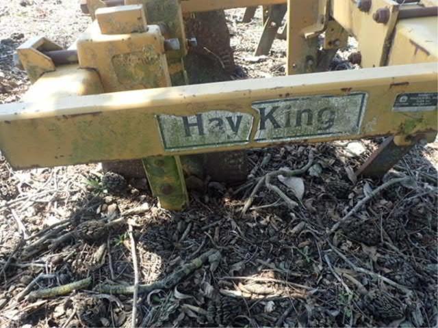 Hay King Pasture Aerator, 6 Shank, 3-Pt. Hitch