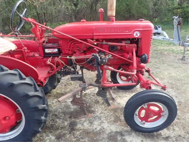 Farmall Super A w/ Cultivator (Motor Stuck)