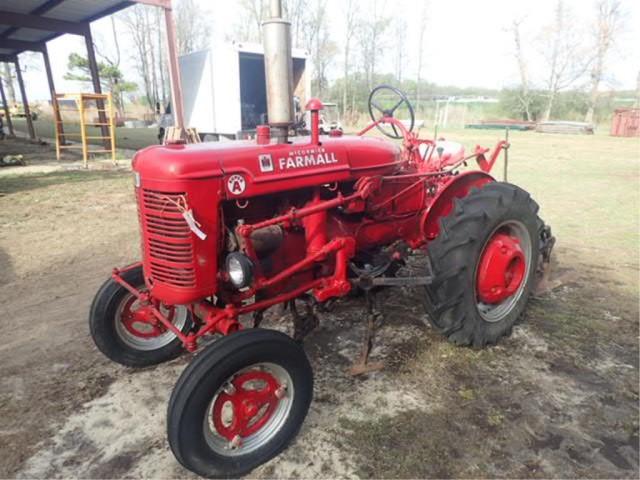 Farmall Super A w/ Cultivator (Motor Stuck)