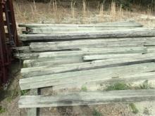 Stack of  Miscellaneous Wood Post