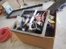 Box of Miscellaneous Parts, Tools, Etc...