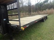 1997 McElrath 30' Flatbed Gooseneck  Trailer