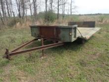 14' Trailer,  tandem axle