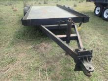 16' Tilt Top Skid Steer Trailer, Pin Hitch