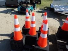 (50) Highway Safety Cones