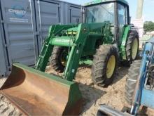 6410 John Deere Tractor w/640 Frontend Loader