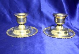 Vintage Sterling Candle Sticks