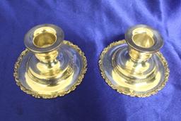 Vintage Sterling Candle Sticks