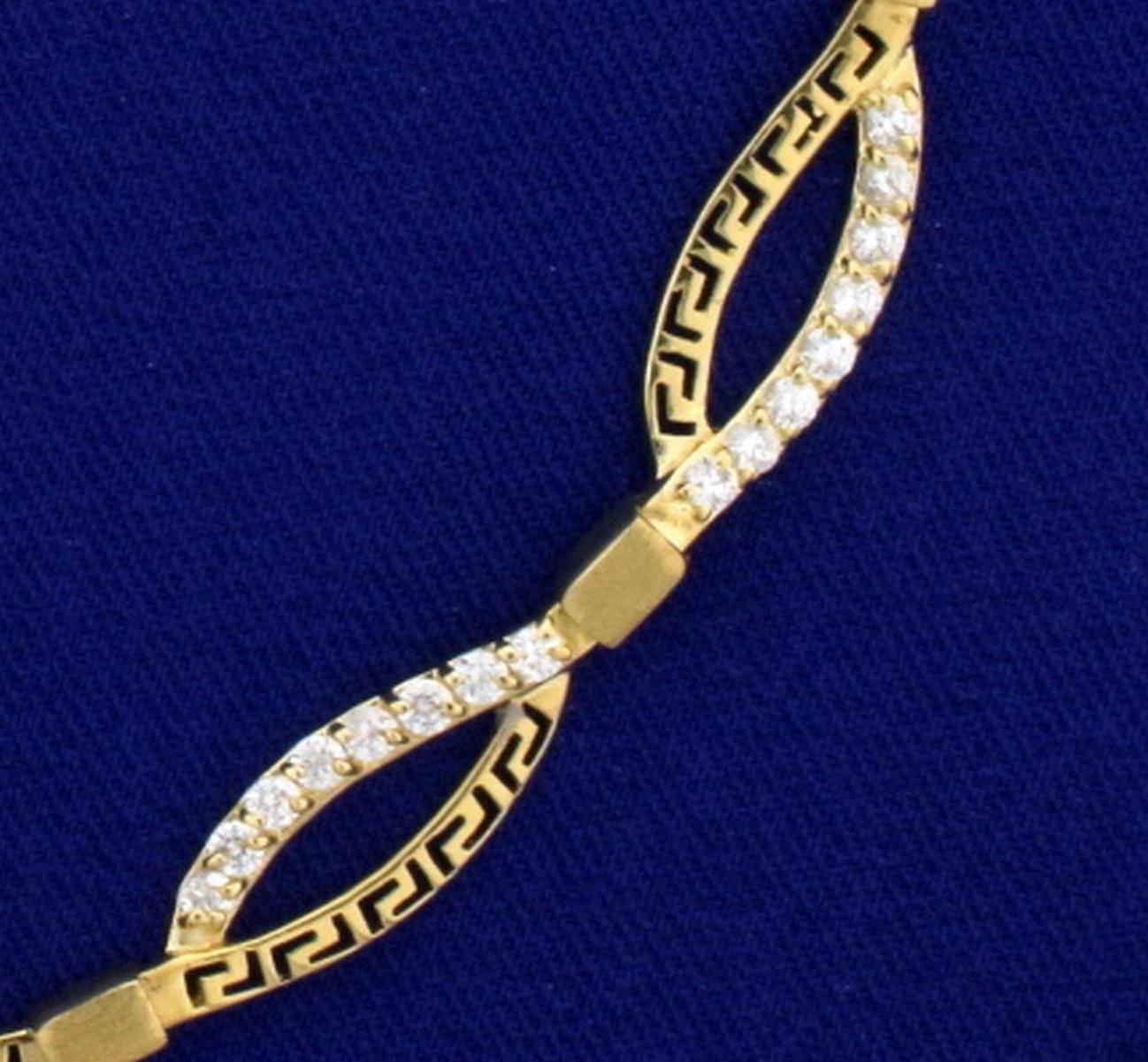 1.5 Carat Diamond Necklace In 14k Gold