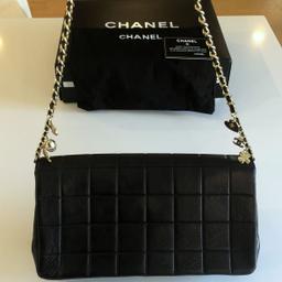 Genuine Chanel Bag Lucky Charm Metallic Finish