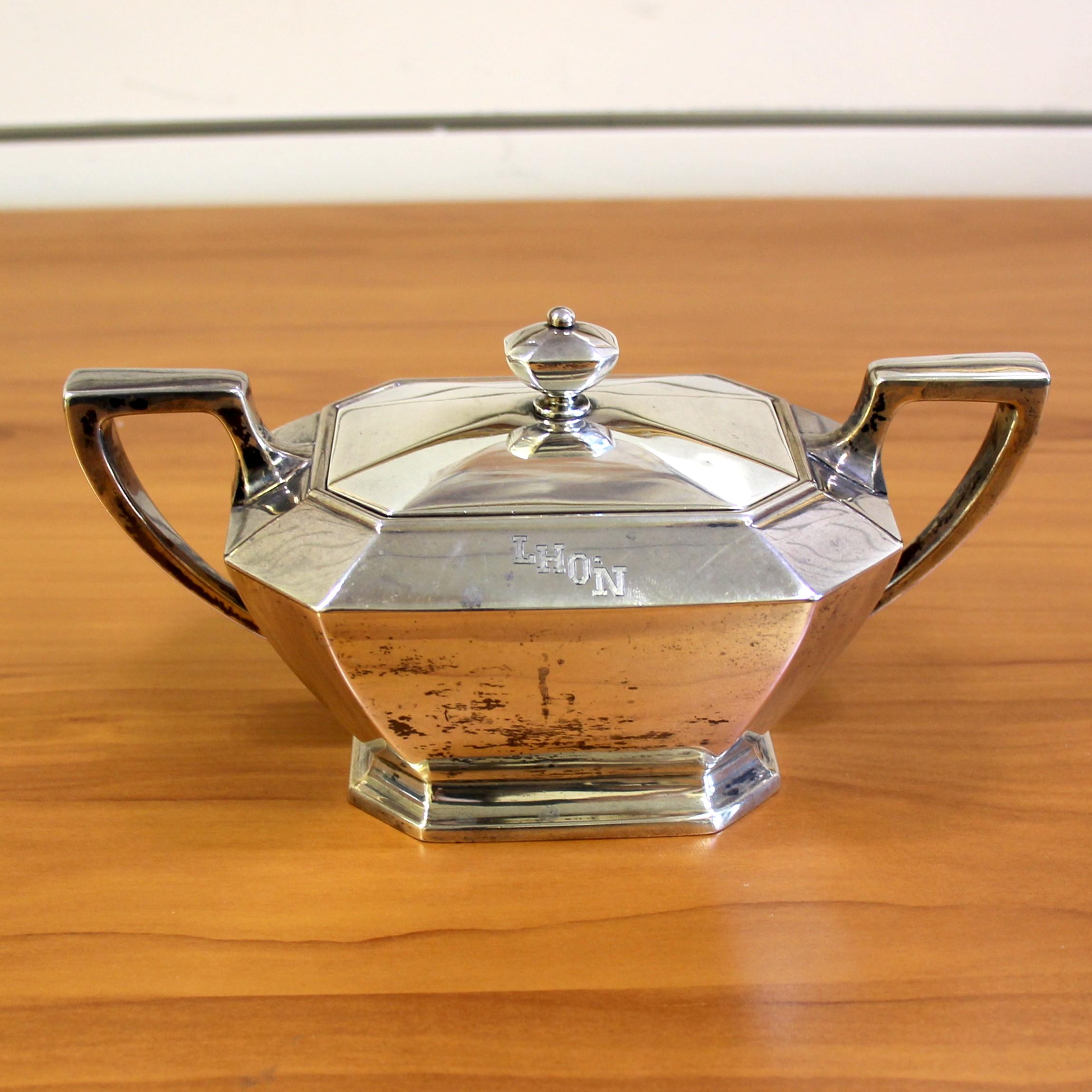 Vintage Gorham Fairfax Coffee And Tea 5 Piece Set In Sterling Silver