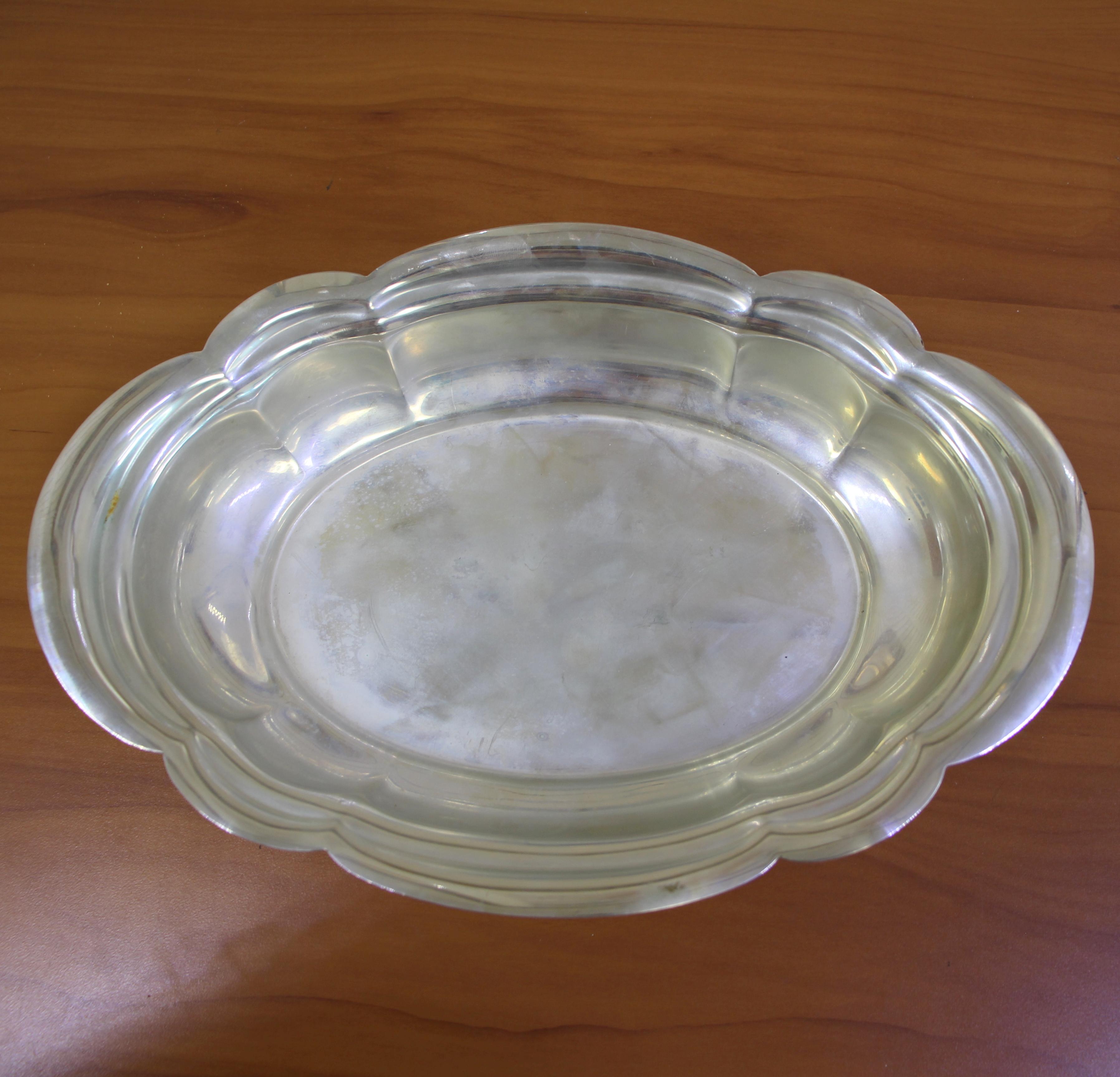 Wallace Quincy Vegetable Bowl Model 212 In .925 Sterling Silver