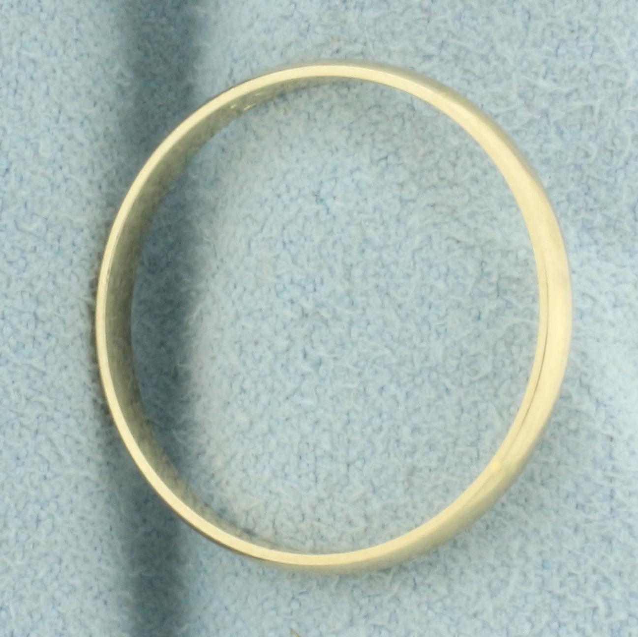Thin Band Ring In 10k Yellow Gold