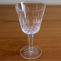 Waterford Lismore Claret Wine Glasses Set Of 6