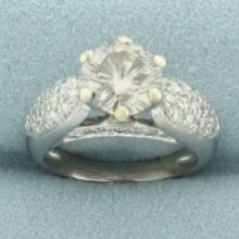 2.5t Tw Diamond Engagement Ring In Platinum