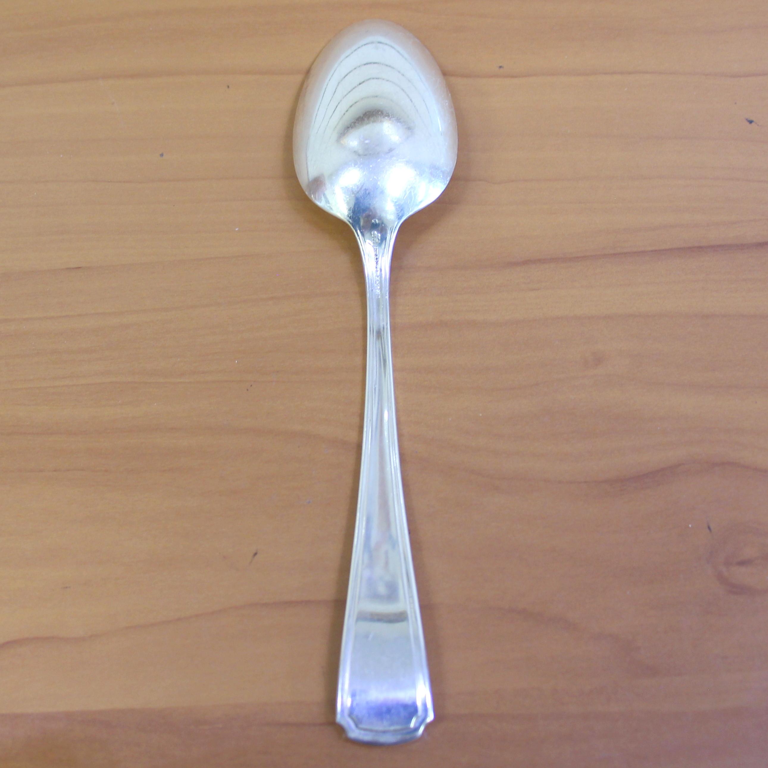 Whiting Oriana Solid Sterling Silver Serving Spoons