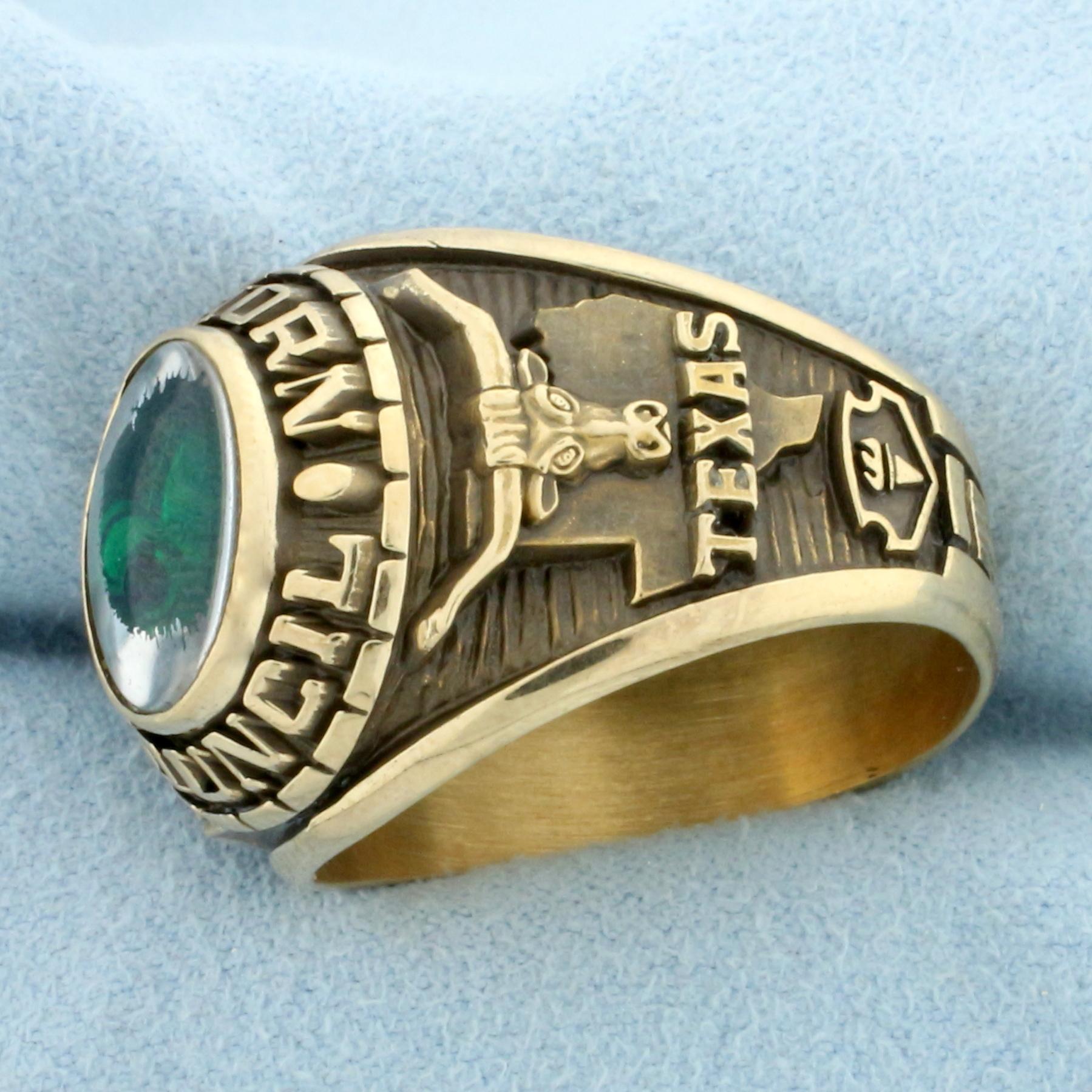 Vintage Bsa Boy Scouts Of America Texas Longhorn Ring