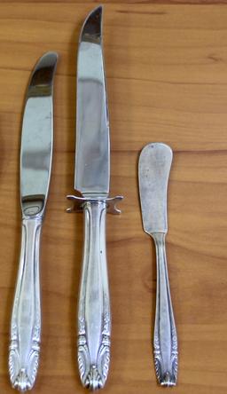 Wallace Stradivari Eighty Eight Piece Sterling Silver Flatware Set