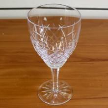 Astral Celeste Cut Crystal Water Goblet