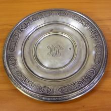 Vintage Gorham Durgin Footed Dish In Sterling Silver