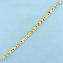 1.5ct Tw Diamond Bracelet In 14k Yellow Gold