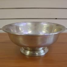 Preisner Footed Bowl Pattern 818 In .925 Sterling Silver