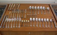 Gorham Chantilly Sterling Silver Flatware Set Of 51