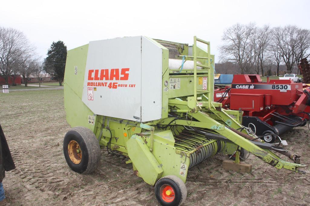 Claas Rollant # 46 Roto Cut 4X$ round baler