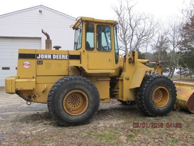 JD 544 G wheel loader S# 555211