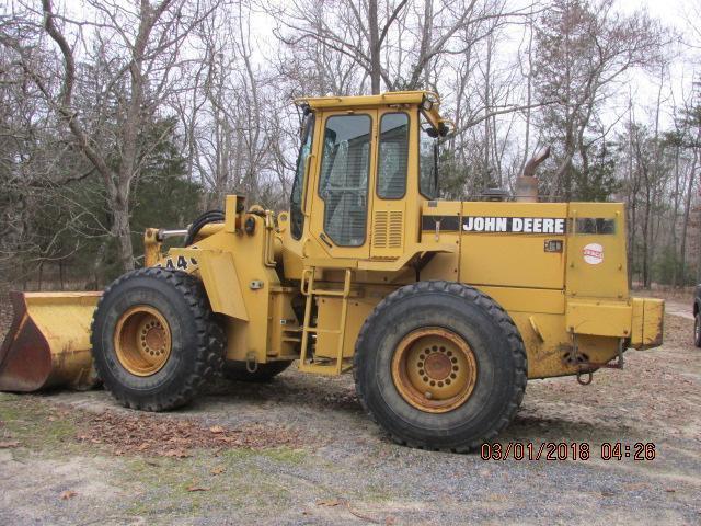 JD 544 G wheel loader S# 555211