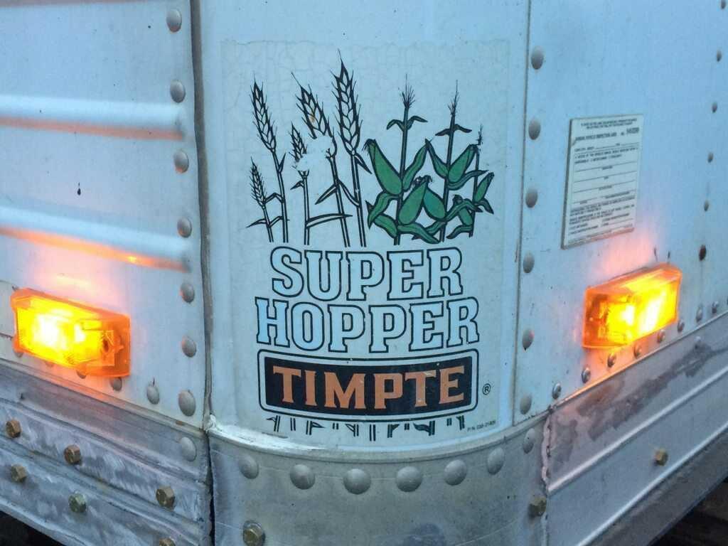 1990 Timpte Super Hopper grain trailer, very nice cond