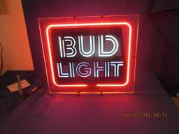 Vintage Neon Bud Light Sign