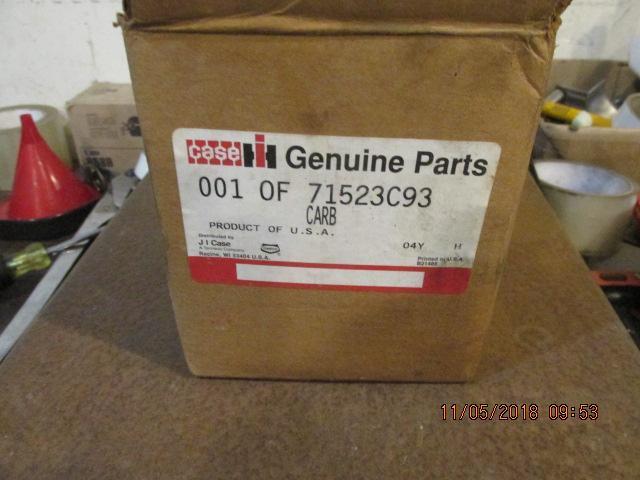 NIB Zenith Carburetor for Cub Case IH Pt# 71523C93