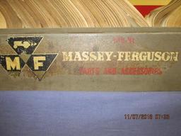Part Counter Display Rack And Parts Books Massey- Ferguson and Massey- Harris