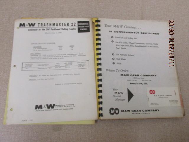 M & W Dealers Package Literature