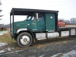 1983 GMC Top Kick with sleeper cab, and head rack