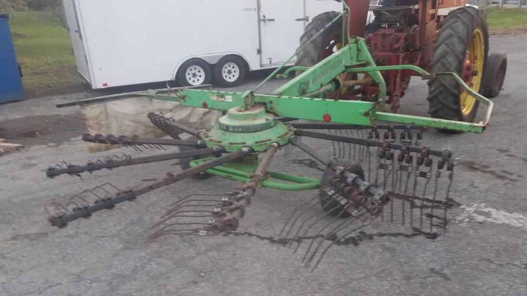 Deutz Fahr # Ks 4.42 semi mount 3 pt rotary rake