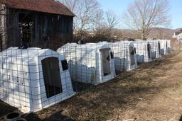 Poly Square calf hutch