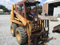 Case 1840 Skid steer, low hours, has been in shed and very nice.
