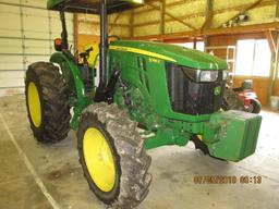 JD 5085E mfd, 85 HP, 2016 model with only 70 total hours