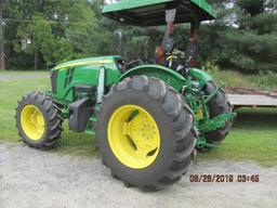 JD 5085E mfd, 85 HP, 2016 model with only 70 total hours