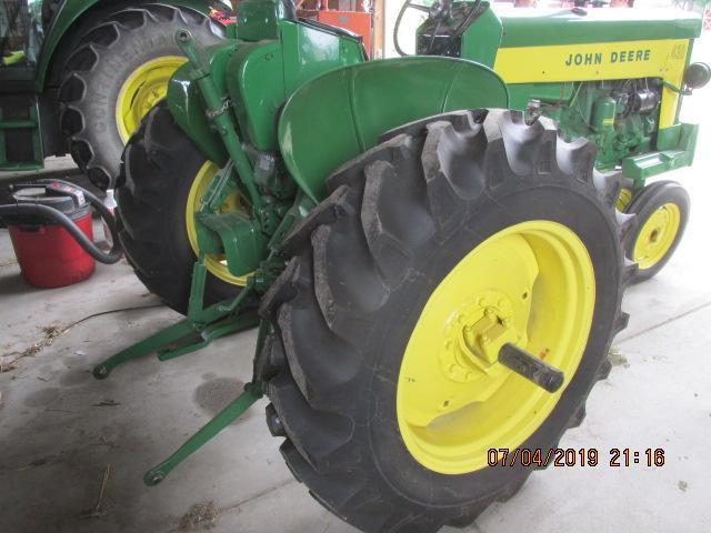 JD 430-T in Expo ready condition, P-Steering, full set of front wrap around weights