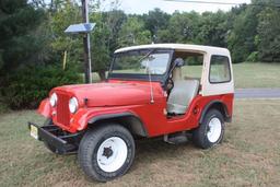 1961 Willy's Jeep, S# 57548123228, 1 owner, 4 cylinder engine